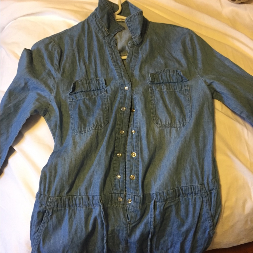 Denim jumpsuit